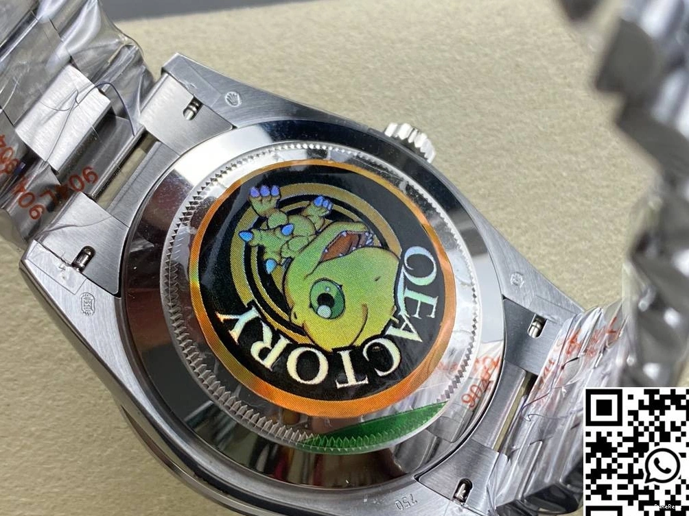 Diamond Blue Factory v5 M228396tbr-0002 Tungsten Rolex Dial Day Date Hourmarker Steel QF 0330